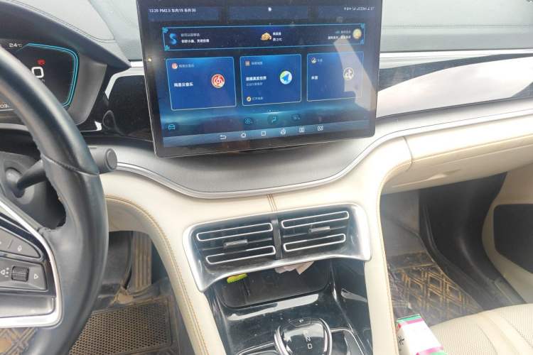 Used BYD Song PLUS New Energy 2021 DM-i 110KM Flagship PLUS Audio And AC Panel