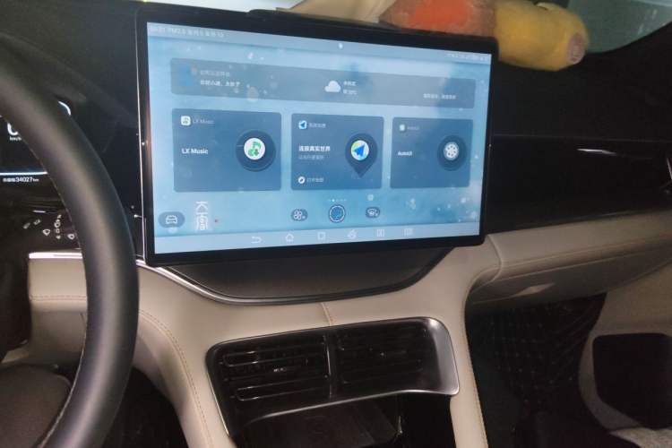 Used BYD Song PLUS New Energy 2021 DM-i 110KM Flagship PLUS Audio And AC Panel