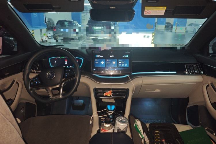 Used BYD Song PLUS New Energy 2021 DM-i 110KM Flagship PLUS Center Console