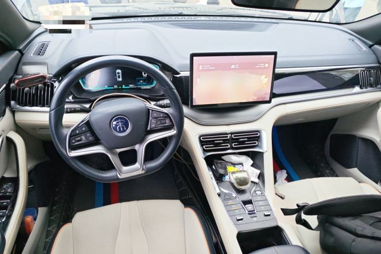 Used BYD Song PLUS New Energy 2021 DM-i 51KM Prestige Model Center Console