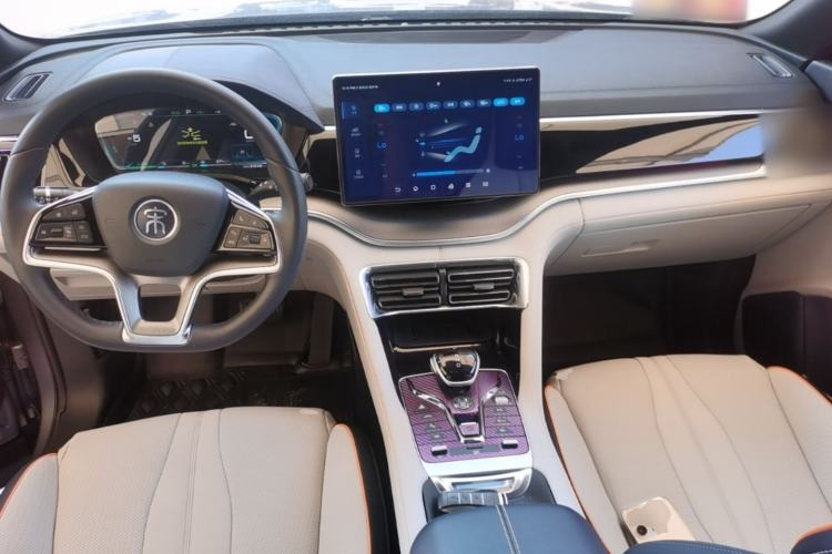 Used BYD Song PLUS New Energy 2021 DM-i 110KM Flagship PLUS Center Console