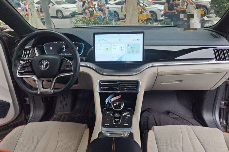 Used BYD Song PLUS New Energy 2021 DM-i 51KM Prestige Model Center Console