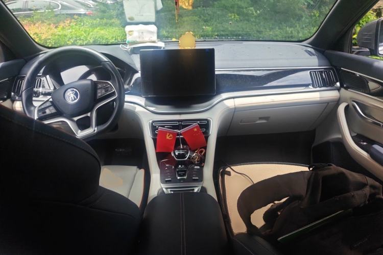 Used BYD Song PLUS New Energy 2021 DM-i 51KM Prestige Model Center Console