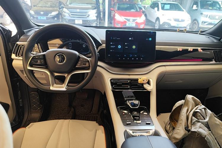 Used BYD Song PLUS New Energy 2021 DM-i 51KM Prestige Model Center Console