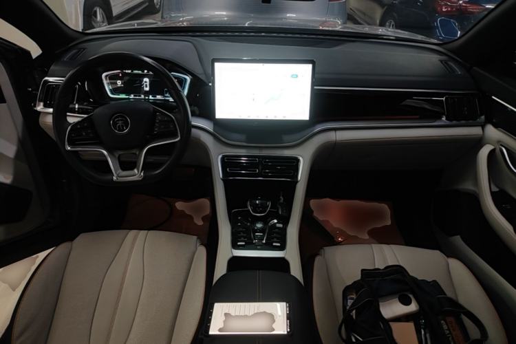 Used BYD Song PLUS New Energy 2021 DM-i 51KM Prestige Model Center Console