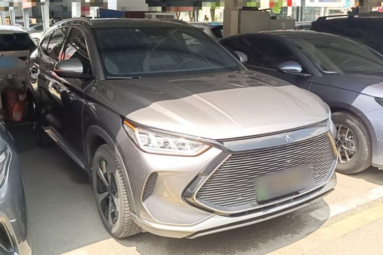 Used BYD Song PLUS New Energy 2021 DM-i 110KM Flagship Model Front Right 45 Deg