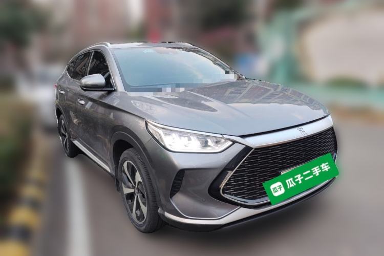 Used BYD Song PLUS New Energy 2021 DM-i 100KM Four-Wheel Drive Flagship PLUS Front Right 45 Deg