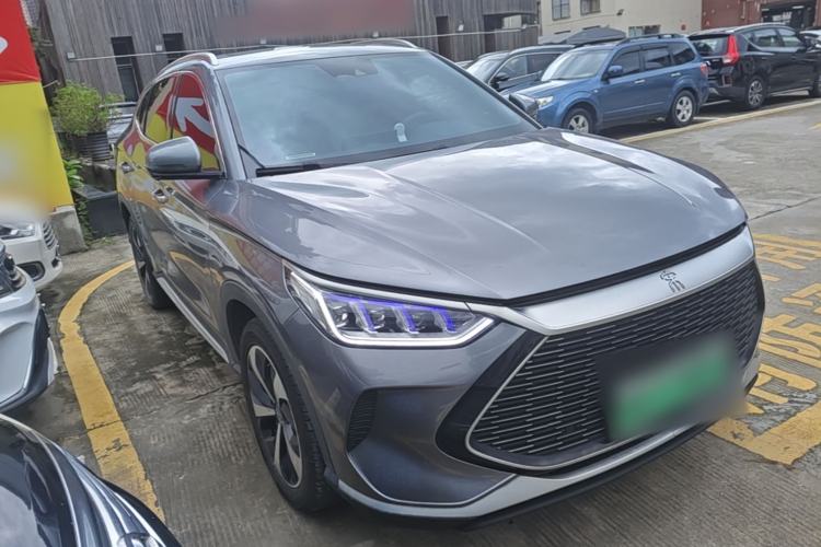 Used BYD Song PLUS New Energy 2021 DM-i 110KM Flagship PLUS Front Right 45 Deg