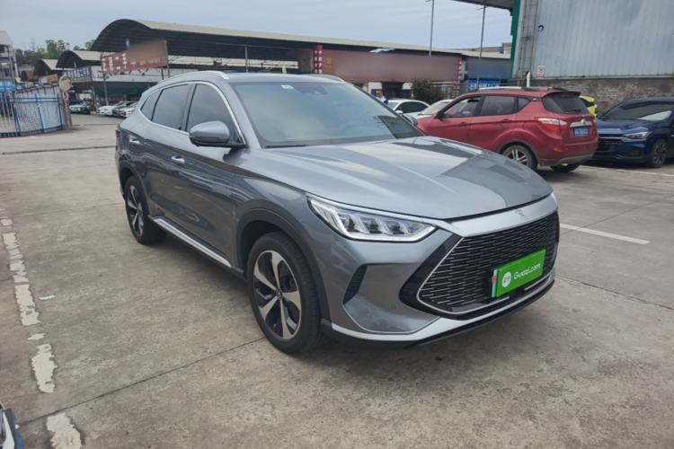 Used BYD Song PLUS New Energy 2021 DM-i 110KM Flagship Model Front Right 45 Deg