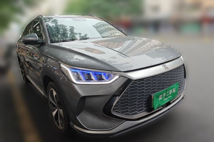 Used BYD Song PLUS New Energy 2021 DM-i 110KM Flagship PLUS Front Right 45 Deg