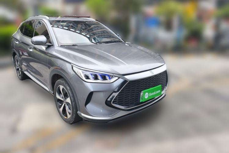 Used BYD Song PLUS New Energy 2021 DM-i 110KM Flagship Model Front Right 45 Deg