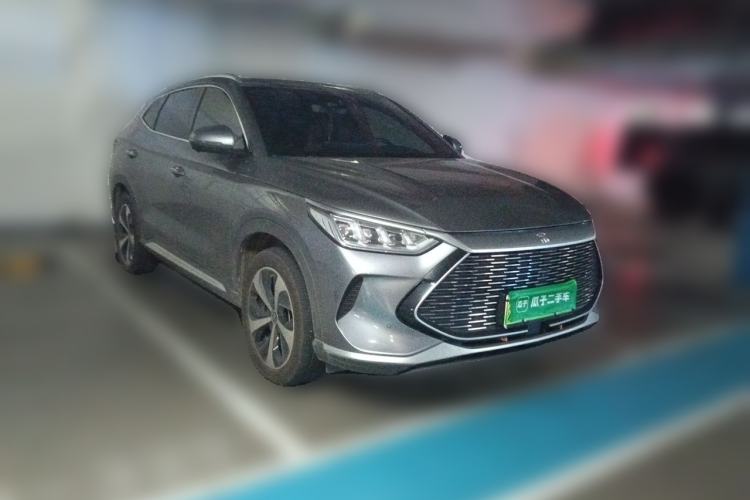 Used BYD Song PLUS New Energy 2021 DM-i 100KM Four-Wheel Drive Flagship PLUS Front Right 45 Deg