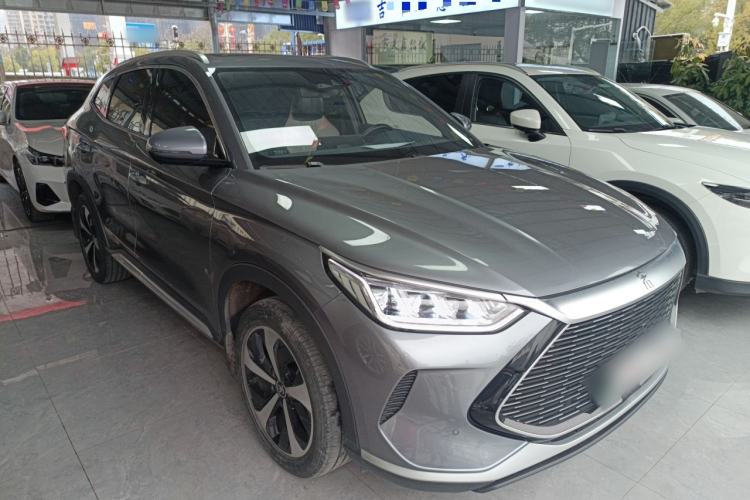 Used BYD Song PLUS New Energy 2021 DM-i 51KM Prestige Model Front Right 45 Deg
