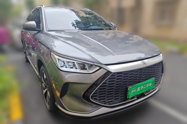 Used BYD Song PLUS New Energy 2021 DM-i 110KM Flagship PLUS Front Right 45 Deg