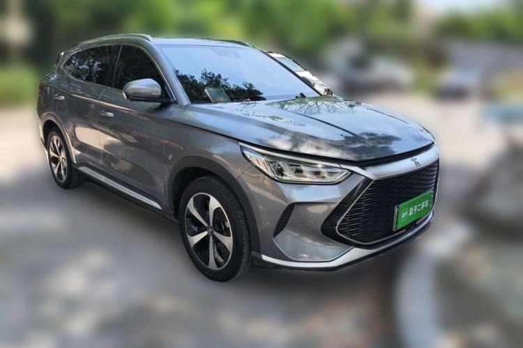 Used BYD Song PLUS New Energy 2021 DM-i 110KM Flagship PLUS Front Right 45 Deg