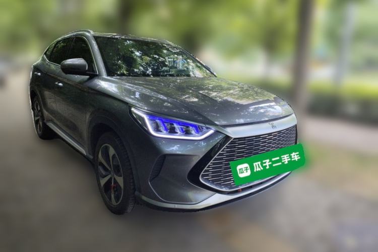 Used BYD Song PLUS New Energy 2021 DM-i 110KM Flagship Model Front Right 45 Deg
