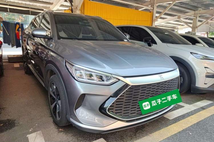 Used BYD Song PLUS New Energy 2021 DM-i 110KM Flagship Model Front Right 45 Deg