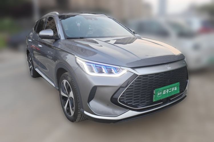 Used BYD Song PLUS New Energy 2021 DM-i 51KM Prestige Model Front Right 45 Deg
