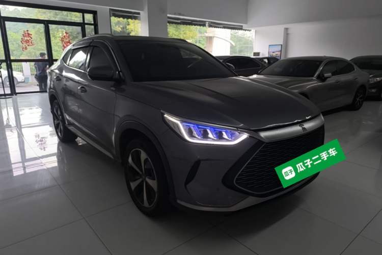 Used BYD Song PLUS New Energy 2021 DM-i 110KM Flagship PLUS Front Right 45 Deg