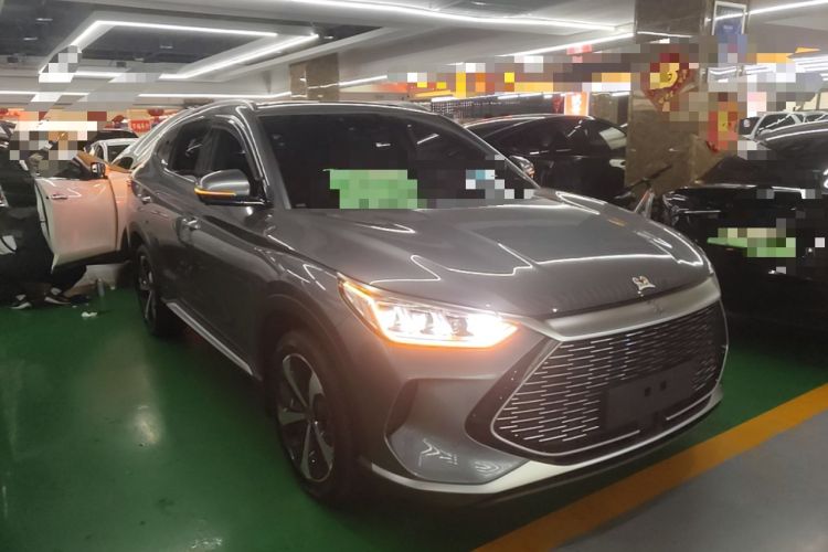 Used BYD Song PLUS New Energy 2021 DM-i 110KM Flagship PLUS Front Right 45 Deg