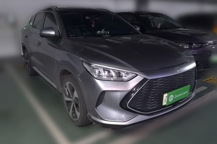 Used BYD Song PLUS New Energy 2021 DM-i 110KM Flagship PLUS Front Right 45 Deg