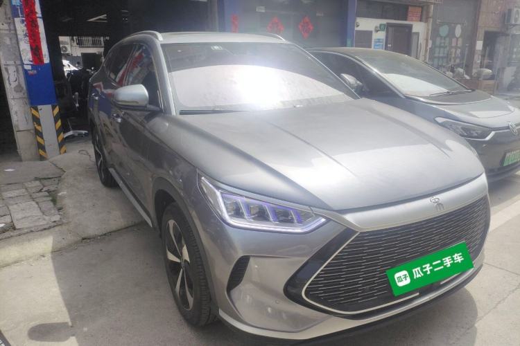 Used BYD Song PLUS New Energy 2021 DM-i 100KM Four-Wheel Drive Flagship PLUS Front Right 45 Deg