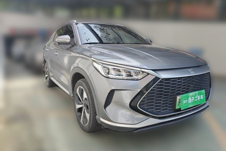 Used BYD Song PLUS New Energy 2021 DM-i 110KM Flagship Model Front Right 45 Deg