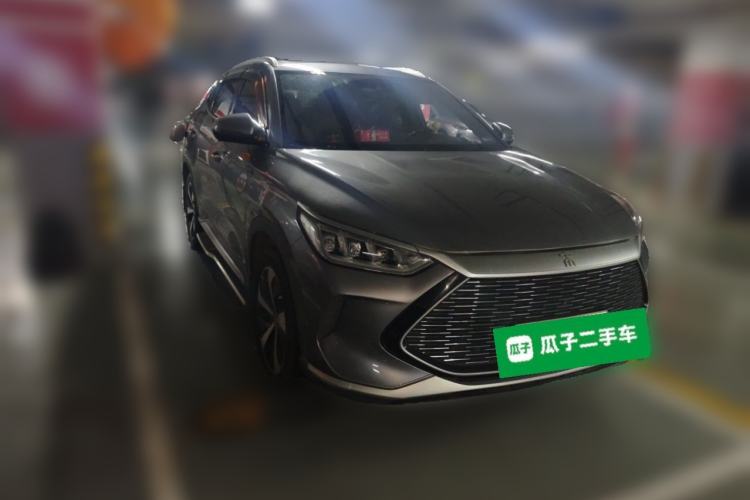 Used BYD Song PLUS New Energy 2021 DM-i 100KM Four-Wheel Drive Flagship PLUS Front Right 45 Deg