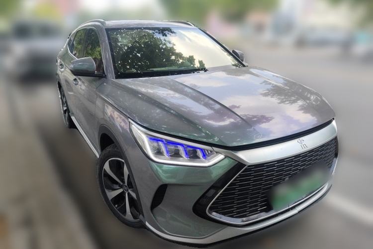 Used BYD Song PLUS New Energy 2021 DM-i 110KM Flagship Model Front Right 45 Deg