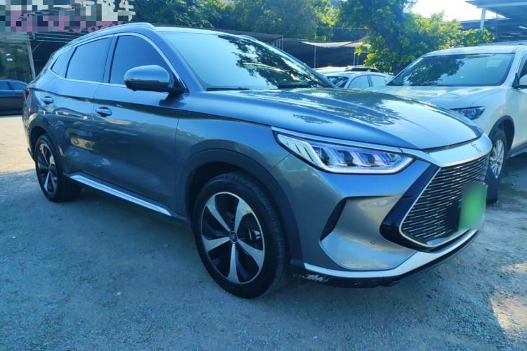 Used BYD Song PLUS New Energy 2021 DM-i 110KM Flagship Model Front Right 45 Deg