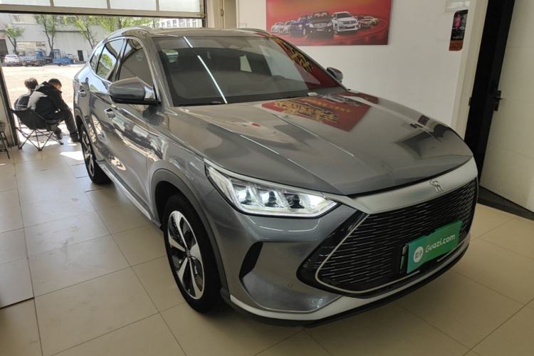 Used BYD Song PLUS New Energy 2021 DM-i 110KM Flagship PLUS Front Right 45 Deg