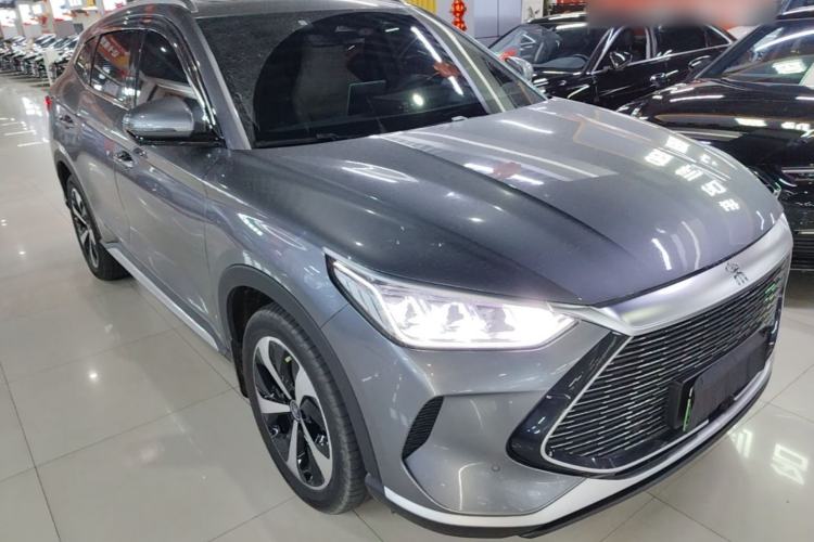 Used BYD Song PLUS New Energy 2021 DM-i 110KM Flagship PLUS Front Right 45 Deg
