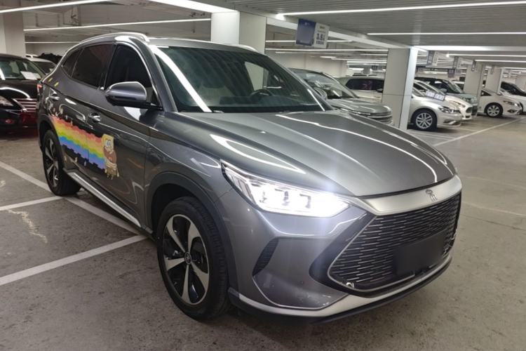 Used BYD Song PLUS New Energy 2021 DM-i 110KM Flagship PLUS Front Right 45 Deg