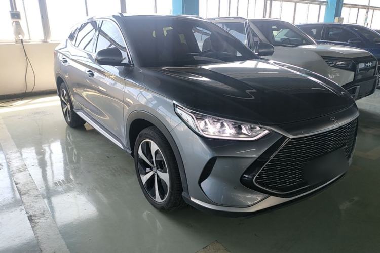Used BYD Song PLUS New Energy 2021 DM-i 110KM Flagship PLUS Front Right 45 Deg