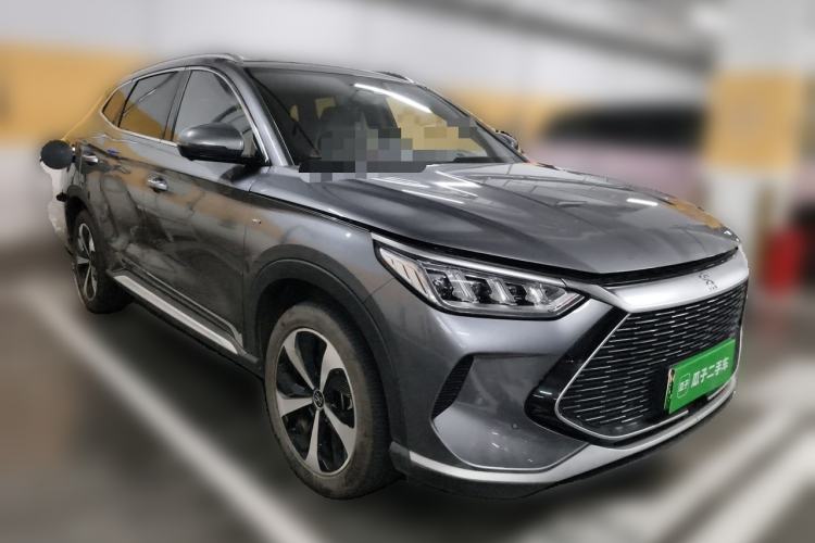 Used BYD Song PLUS New Energy 2021 DM-i 100KM Four-Wheel Drive Flagship PLUS Front Right 45 Deg