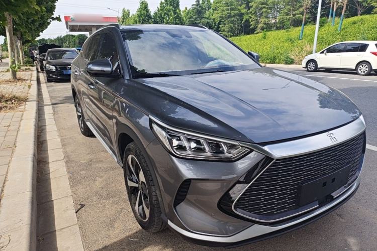Used BYD Song PLUS New Energy 2021 DM-i 110KM Flagship PLUS Front Right 45 Deg