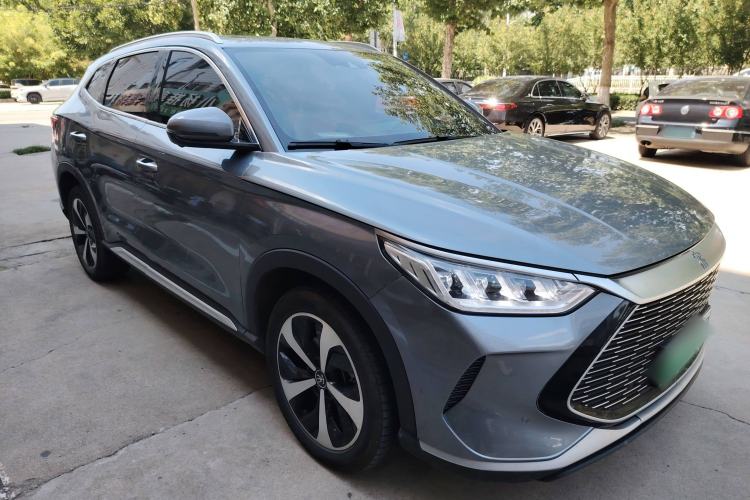 Used BYD Song PLUS New Energy 2021 DM-i 110KM Flagship Model Front Right 45 Deg