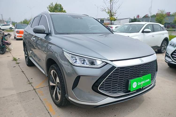 Used BYD Song PLUS New Energy 2021 DM-i 110KM Flagship PLUS Front Right 45 Deg