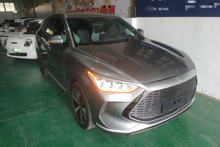 Used BYD Song PLUS New Energy 2021 DM-i 110KM Flagship Model Front Right 45 Deg