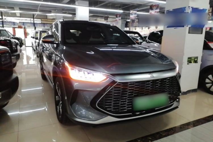 Used BYD Song PLUS New Energy 2021 DM-i 110KM Flagship PLUS Front Right 45 Deg