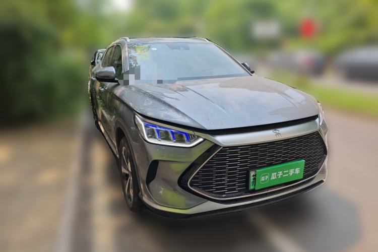 Used BYD Song PLUS New Energy 2021 DM-i 110KM Flagship Model Front Right 45 Deg