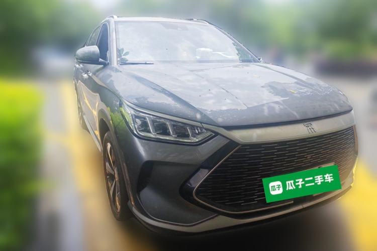Used BYD Song PLUS New Energy 2021 DM-i 51KM Prestige Model Front Right 45 Deg