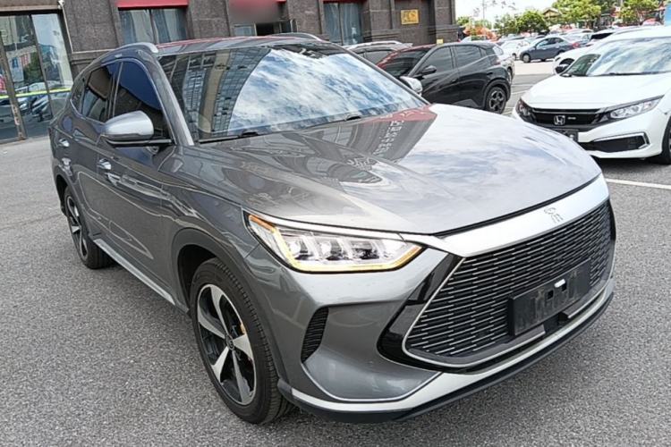 Used BYD Song PLUS New Energy 2021 DM-i 110KM Flagship PLUS Front Right 45 Deg