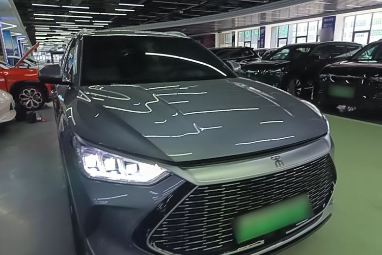 Used BYD Song PLUS New Energy 2021 DM-i 110KM Flagship PLUS Front Right 45 Deg