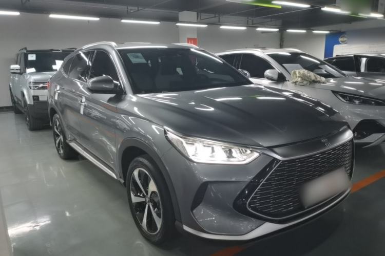 Used BYD Song PLUS New Energy 2021 DM-i 110KM Flagship Model Front Right 45 Deg