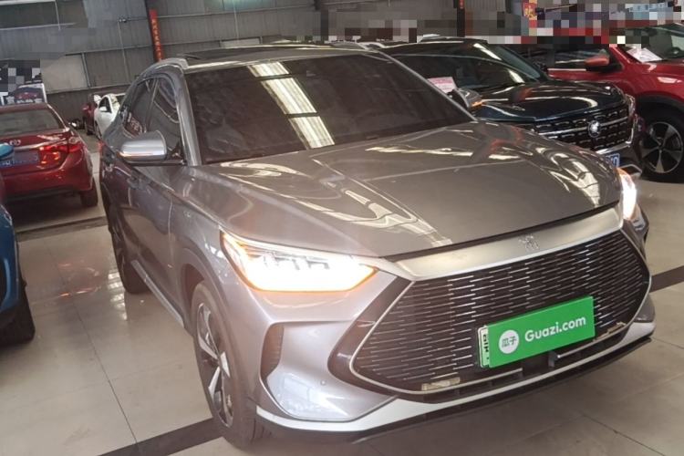 Used BYD Song PLUS New Energy 2021 DM-i 110KM Flagship PLUS Front Right 45 Deg