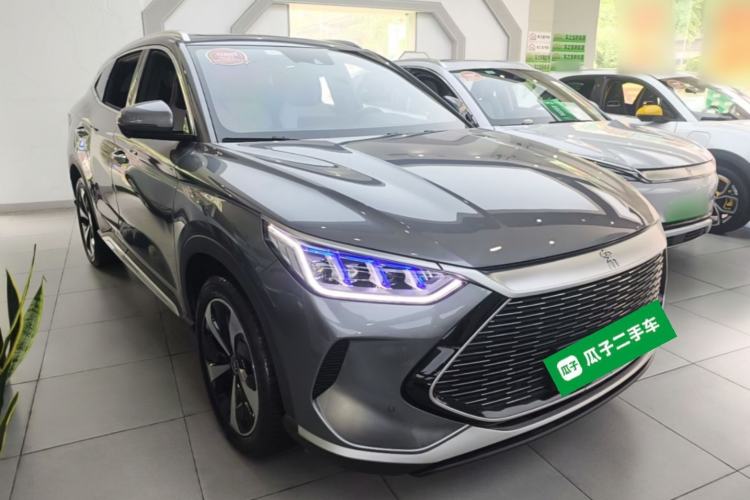 Used BYD Song PLUS New Energy 2021 DM-i 110KM Flagship Model Front Right 45 Deg