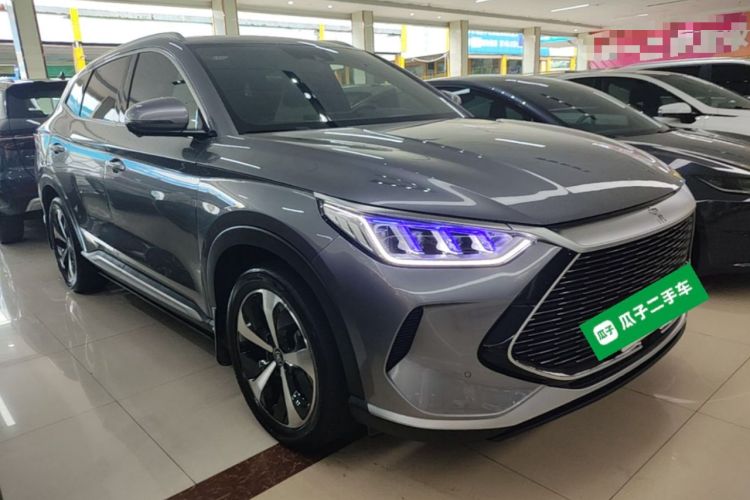Used BYD Song PLUS New Energy 2021 DM-i 110KM Flagship PLUS Front Right 45 Deg