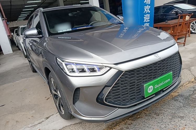 Used BYD Song PLUS New Energy 2021 DM-i 110KM Flagship PLUS Front Right 45 Deg