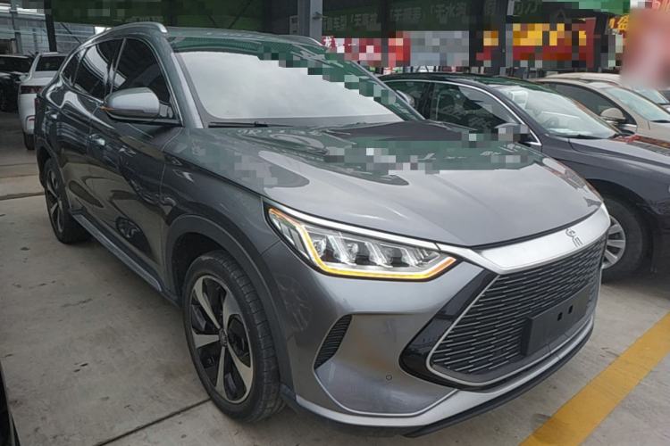 Used BYD Song PLUS New Energy 2021 DM-i 110KM Flagship Model Front Right 45 Deg